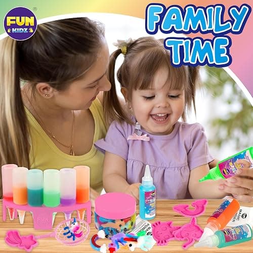 Unicorn Magic Grow Aqua Elves Kit, FunKidz Magical Water Elf Toys for Kids with 25 Colors Gel 16 Unicorn Molds to Make Over 100 Water Pets Crafts for Girls Boys Ages 3+ thumbnail 9