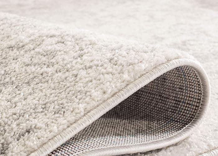 SAFAVIEH Distressed Teppich für Wohnzimmer, Esszimmer, Schlafzimmer - Adirondack Collection, Kurzer Flor, Elfenbein und Silber, 155 X 229 cm thumbnail 7
