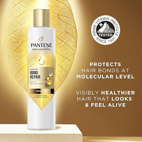 Pantene Bond Repair Shampoo + Conditioner + Deep Conditioning Treatment + 5in1 Lightweight Leave in Miracle Cream. Nourish & Strengthen damaged Hair. Repairs Split Ends. Repair Damaged hair bonds thumbnail 6