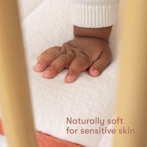 babyletto Avocado Baby Crib Mattress - GOTS, Made Safe, GREENGUARD Gold Certified - Dual Sided Infant & Toddler Mattress - Flippable & Breathable - ‎52 x 28.25 x 5.5 Inches for Standard Size Crib thumbnail 8