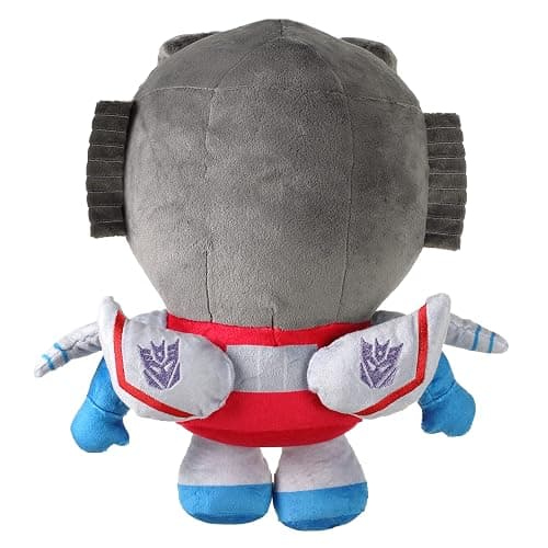 Transformers - Starscream Plush Toy - 12 Inch Soft Minky Plush Fabric - Officially Licensed Product, Soft and Cuddly Collectible for Fans and Collectors - Ideal Gift for Kids and Adults - Ages 3+ thumbnail 3
