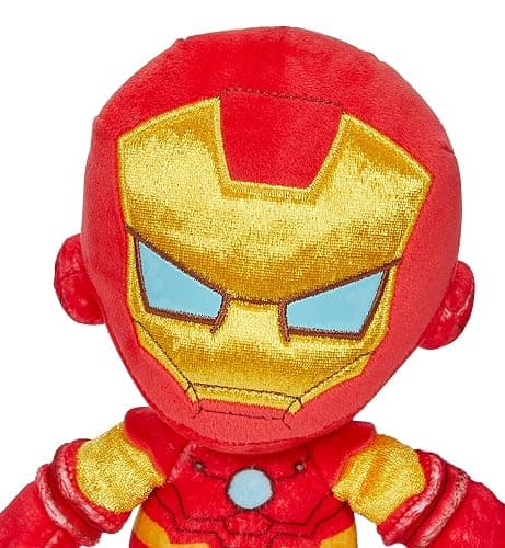 Marvel Plush Character Figure, 8-inch Ironman Super Hero Soft Doll in Fun-to-Touch Fabrics, Collectible Gift for Kids & Fans Ages 3 Years Old & Up thumbnail 3