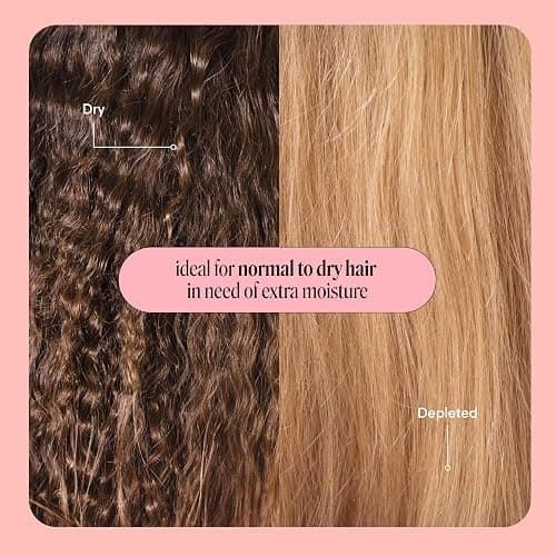 MONDAY HAIRCARE Moisture Shampoo + Conditioner Set for Dry, Coarse, Stressed, Frizzy Hair, Made with Coconut Oil, Rice Protein, Shea Butter and Vitamin E, All Natural, 12 fl oz (Pack of 2) thumbnail 7