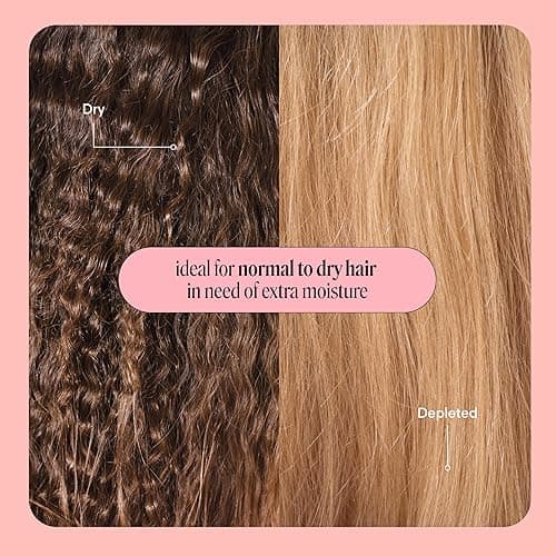 MONDAY HAIRCARE Moisture Shampoo + Conditioner Set for Dry, Coarse, Stressed, Frizzy Hair, Made with Coconut Oil, Rice Protein, Shea Butter and Vitamin E, All Natural, 12 fl oz (Pack of 2) thumbnail 5