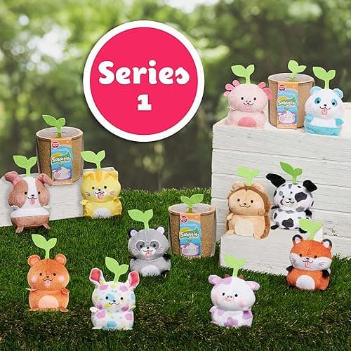 Sakuties Mini Collectible Stylized Plush Stuffed Animals, 3-pack Blind Collectible, Kids Toys for Ages 3 Up by Just Play thumbnail 5