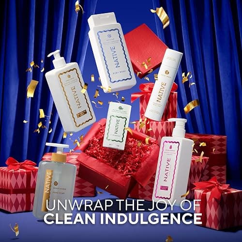 Native Body Wash, Holiday Edition, Sugar Cookie Scent, Contains Naturally Derived Ingredients | For Women & Men, Sulfate, Paraben, & Dye Free Leaving Skin Soft and Hydrated | 18 oz thumbnail 8