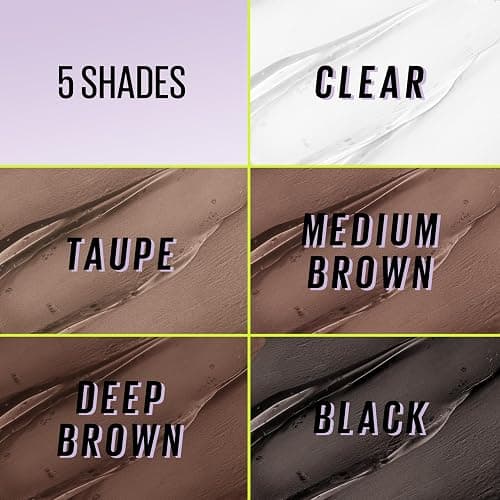 Maybelline Super Lock Brow Glue Eyebrow Gel, Lightweight and Waterproof Tinted Brow Gel For Up To 24HR Hold, Medium Brown, 1 Count thumbnail 5