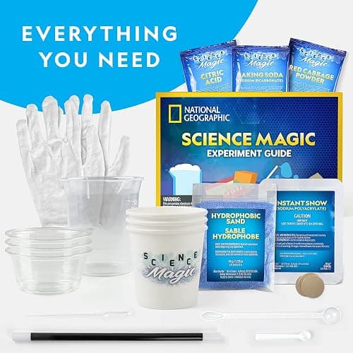 Blue Marble National Geographic Magic Chemistry Set – Science Kit for Kids with 10 Amazing Magic Tricks, STEM Projects and Science Experiments, Science Toys, Great Gift for Boys and Girls 8-12 thumbnail 4