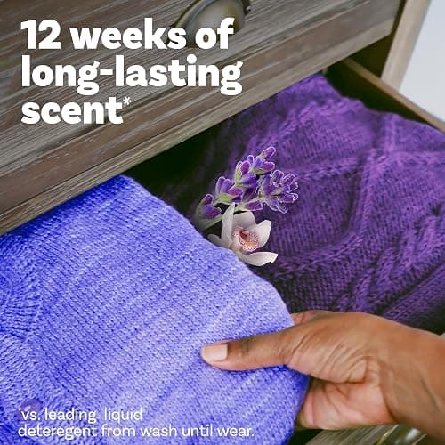 Downy Infusions In Wash Scent Booster Beads, CALM, Soothing Lavender and Vanilla Bean 24 oz thumbnail 3