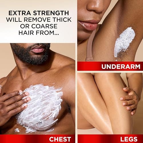 SoftSheen-Carson Magic Razorless Shaving Cream, Depilatory Hair Removal Cream for Body Hair, Extra Strength, Works in 4 Minutes for, 6 oz thumbnail 3