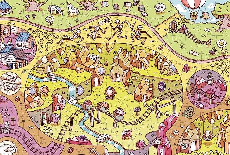 Magic Puzzles 3-Pack • Series Two • The Busy Bistro, The Crystal Caves, & The Forest Feast • 1000 Piece Jigsaw Puzzles from The Magic Puzzle Company thumbnail 10