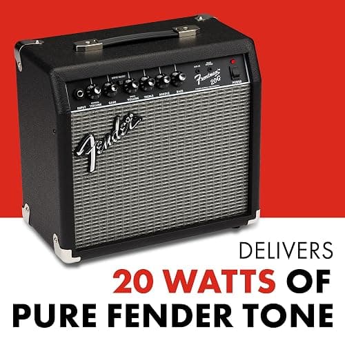 Fender Frontman 20G Guitar Amp, 20 Watts, with 2-Year Warranty 6 Inch Fender Special Design Speaker, 10x16x16 inches thumbnail 4