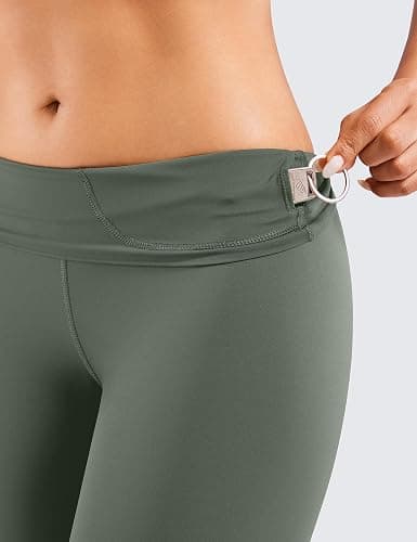 CRZ YOGA Women's Naked Feeling Biker Shorts - 6 Inches High Waist Yoga Workout Running Gym Spandex thumbnail 4