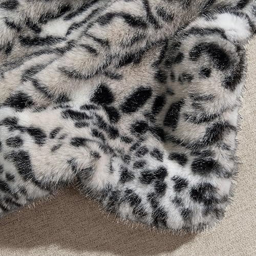 blunique Luxury Faux Fur Heated Blanket Electric Throw - Tiger Print Ultra Soft Thick Warm Heated Blanket, 6 Heating Levels & 12 Hours Auto-Off, ETL Certified, Washable, Luxurious Gifts, 50''x60'' thumbnail 5