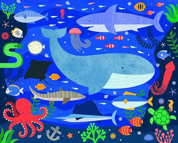 Jigsaw Puz 2 Sided Under The Sea thumbnail 2