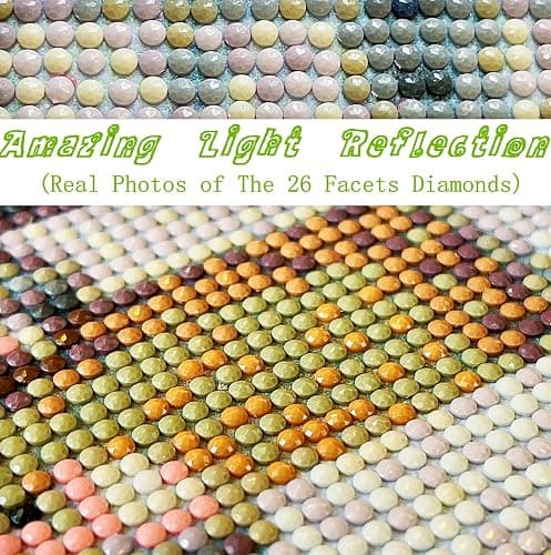 Diamond Painting by Number Kit, The Last Supper Large Size 5D Diamond Painting Picture Gem Art Craft Kit Full Drill Embroidery Painting for Home Wall Decor DIY Christmas Gift (59 x 26in) thumbnail 5