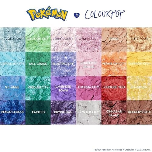 ColourPop x Pokémon Pallet Town Eyeshadow Palette thumbnail 5