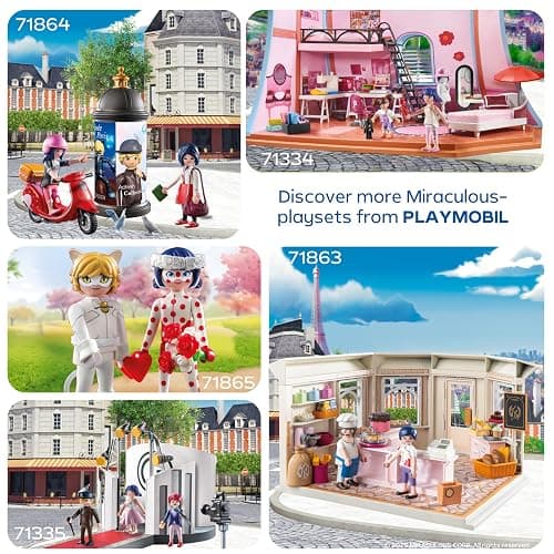 Playmobil Miraculous: Ladyblug & Cat Noir Wedding Dream thumbnail 5