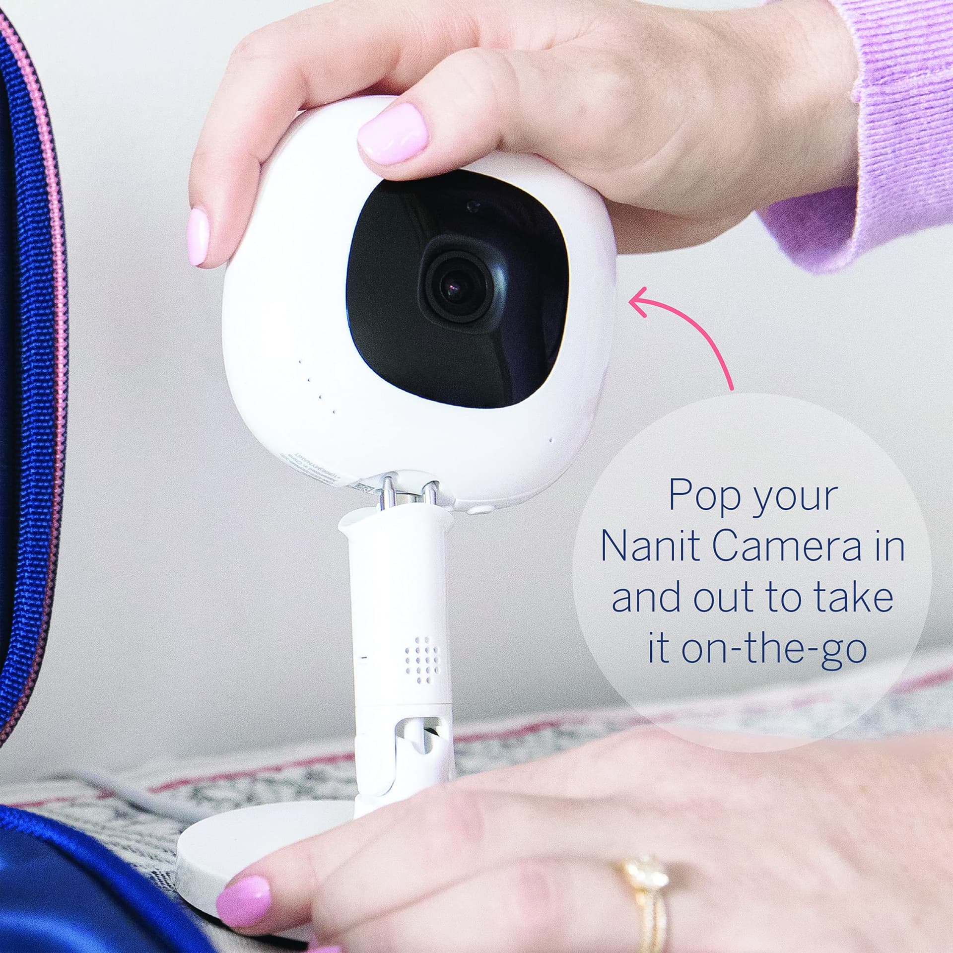 Nanit Multi-Stand – Travel Baby Monitor Accessory, Portable Stand for Nanit Pro Baby Monitor, Nanny Cam thumbnail 3