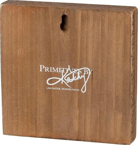 Primitives by Kathy Home Décor Block Sign - Baby Duckling with Dandelion Wishes thumbnail 2