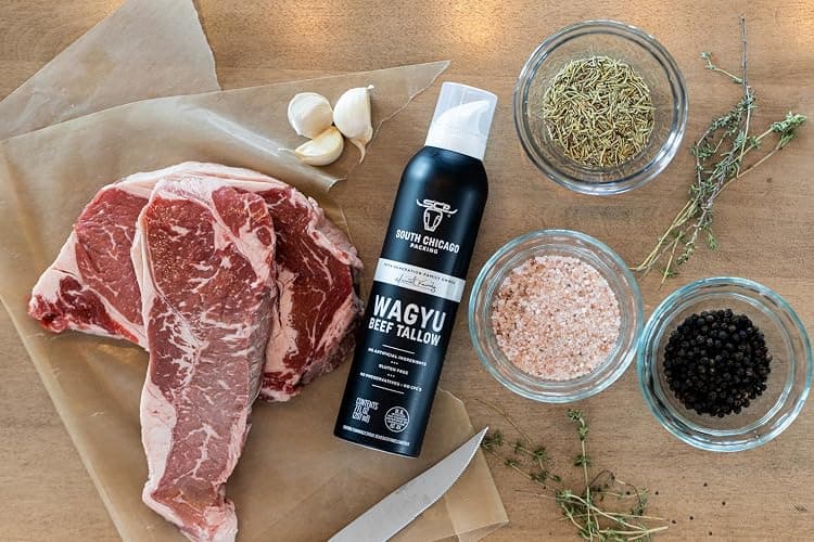 South Chicago Packing Wagyu Beef Tallow Spray, Umami-Rich, Flavorful, Perfect for Sauteing, Stir-frying and Grilling, Nonstick Cooking Oil, 7 Fl Oz thumbnail 9