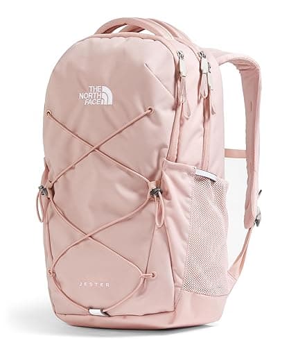 THE NORTH FACE Women's Jester Everyday Laptop Backpack | Commuter Travel Bag with Laptop Sleeve, Water-Repellent Finish, Spacious Compartment, Pink Moss, One Size thumbnail 3
