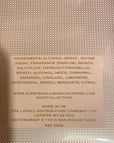 Sarah Jessica Parker Lovely Eau de Parfum for Women 50ml Spray, Delicate Female Perfume, Fragrance For Women, Women's Eau de Perfume for Travel, Womens Perfumes - Genuine SJP Perfume for Women thumbnail 8