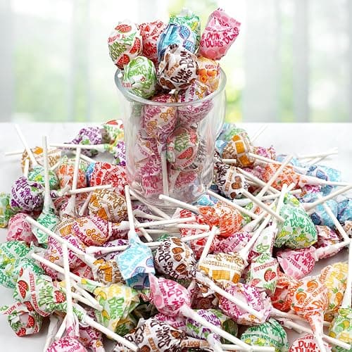 DUM DUMS Original Mix Lollipops, 1 lb Bag (60 Pieces Approx.), Gluten Free Hard Candy, Assorted Flavors, Individually Wrapped Lollipops, The Hampton Popcorn & Candy Company thumbnail 5