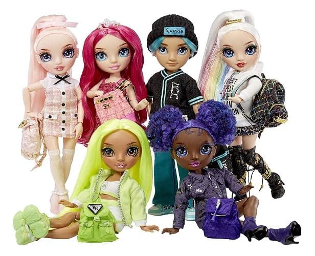 Rainbow High Jr High Series 2 Krystal Bailey- 9" Purple Posable Fashion Doll with Designer Accessories and Open/Close Backpack. Great Toy Gift for Kids Ages 6-12 Years Old & Collectors thumbnail 6