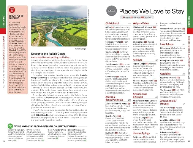Lonely Planet New Zealand's South Island: Plan the Trip of a Lifetime | Detailed Itineraries & Maps | Insider Tips | Covers Christchurch & Canterbury, Marlborough and more (Travel Guide) thumbnail 17