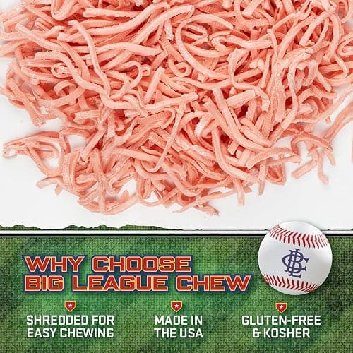 Big League Chew Variety Pack - Chewing Bubble Gum, Pack of 24, 8 Flavors | Classic Bubble Gum Variety Pack for Baseball Treats - Baseball Chewing Gum for Kids, Party Favors & More - Softball Candy thumbnail 3
