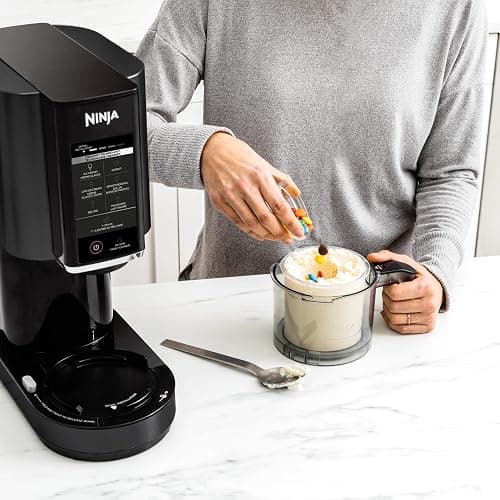 Ninja CREAMi Ice Cream Maker, 7 One-Touch Programs, Creamify Technology, Makes Ice Cream, Sorbet, Milkshakes & More, Customizable Frozen Treats, CN302CCO, (Canadian Version) thumbnail 5