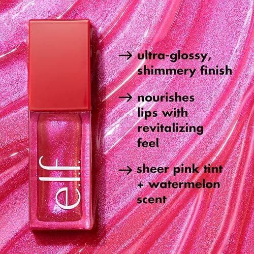 e.l.f. Jelly Pop Glow Reviver Lip Oil, Limited Edition Nourishing Formula Creates A Sheer, Ultra-Glossy Finish, Non-Sticky Feel, Vegan & Cruelty-Free thumbnail 2