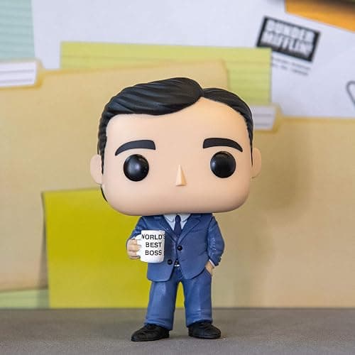 Funko Pop TV: The Office - Michael Scott - Collectable Vinyl Figure - Gift Idea - Official Merchandise - Toys for Kids & Adults - Comedy Fans - Model Figure for Collectors and Display thumbnail 2