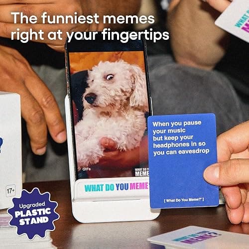 WHAT DO YOU MEME? Core Game, Now Including GIF's by Relatable, The Essential Adult Party Game for Meme Lovers, A Fun White Elephant Gifts and Stocking Stuffers thumbnail 3
