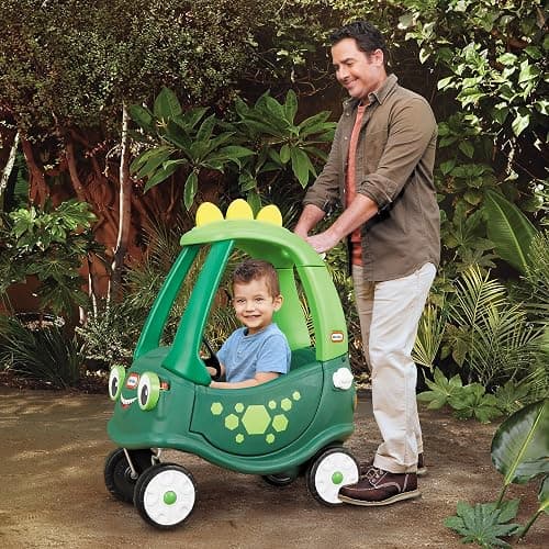 Little Tikes Cozy Coupe Dinosaur – Amazon Exclusive Large, Green thumbnail 8