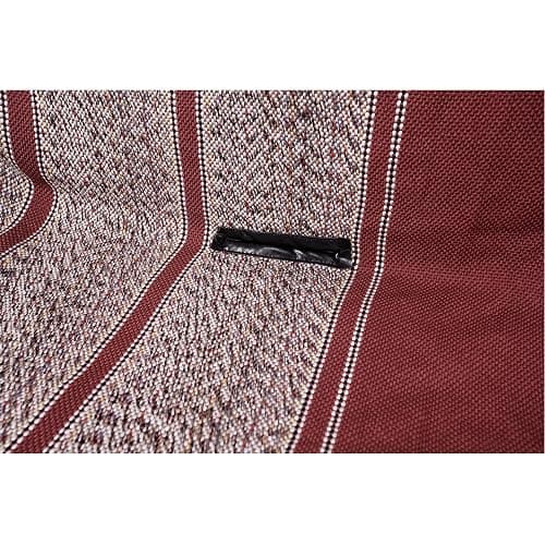 West Coast Auto Universal Baja Saddle Blanket Bench Full Size Seat Cover Fits Ford, Chevrolet, Dodge, and Full Size Pickup Trucks (Red) thumbnail 3