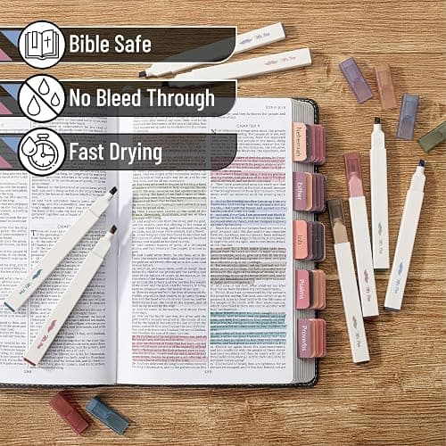 Mr. Pen- Aesthetic Bible Highlighters No Bleed Through Assorted Color | 8 pcs, Cute Highlighter for Journaling Supplies and School Accessories, Bible Highlighters and Pens No Bleed thumbnail 3