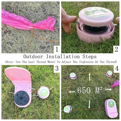 DC-1 Dog Toys for Large Dogs，Lure Coursing Machine,Dog Chase Toy Motorized Line，Dog Agility Course Backyard Set，Dog Toys thumbnail 8