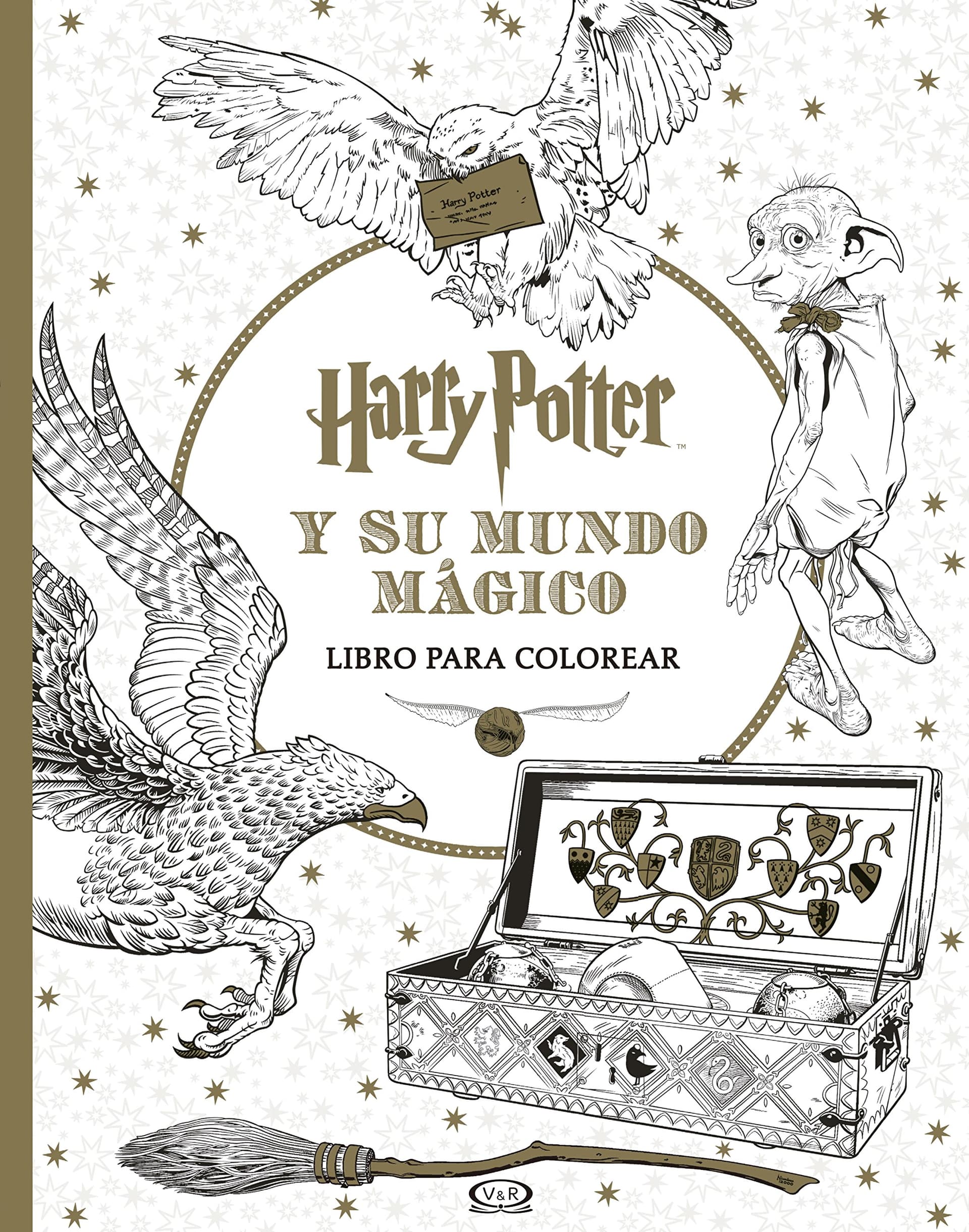 Harry Potter y Su Mundo Mágico Libro P/colorear - Image 1