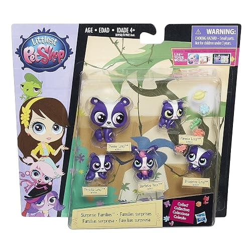 Littlest Pet Shop Surprise Families Mini Pet Pack (Pandas) Doll thumbnail 2