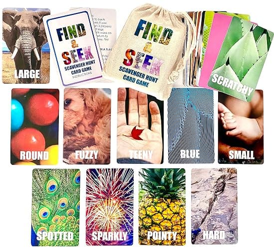 Hapinest Find and Seek Scavenger Hunt Card Game thumbnail 3
