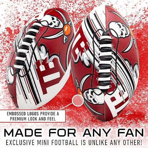 Franklin Sports NFL Team Mini Footballs - Youth 8.5" Official NFL Licensed Football + Air Pump Set thumbnail 2