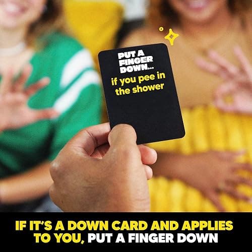 Hunch Games Put A Finger Down - Hilarious Party Card Game, Game Night, Parties, Big and Small Groups | Fun Social Icebreaker with 400 Cards for 2+ Players thumbnail 3