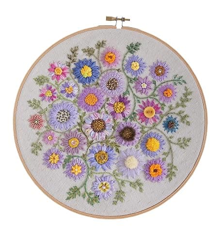 Foolproof Flower Embroidery: 80 Stitches & 400 Combinations in a Variety of Fibers; Add Texture, Color & Sparkle to Your Organic Garden thumbnail 5