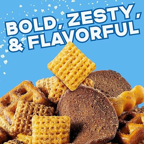 Chex Mix Traditional Original Recipe Snack Mix, Snacks, Family Size, 13.5 oz thumbnail 5