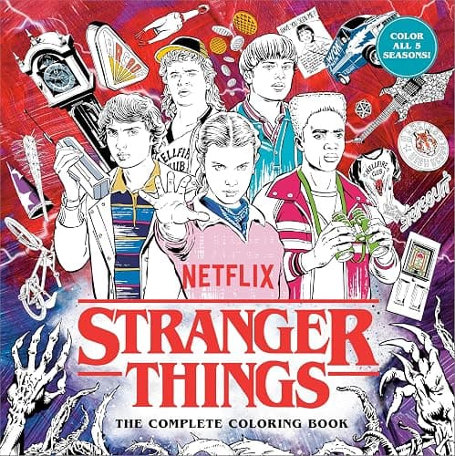 Stranger Things: The Complete Coloring Book (Color All Five Seasons!) - Image 1