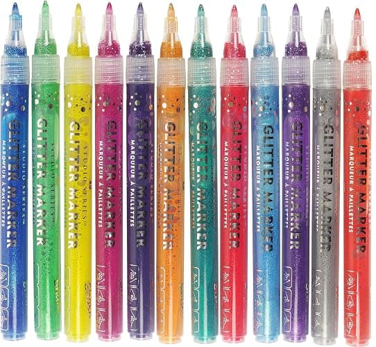 Studio Series Glitter Marker Set (12-piece set) thumbnail 3