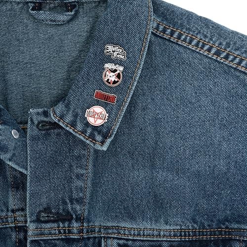 Desert Cactus Motley Crue Lapel Pin Enamel Made of Metal thumbnail 5