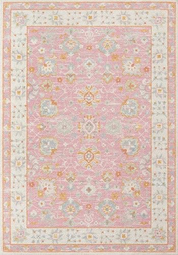 Momeni Anatolia Area Rug, 7'9" X 9'10", Pink - Image 1